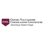 Logo CVCL Centro Valutazione Certificazioni Linguistiche Università per Stranieri Perugia